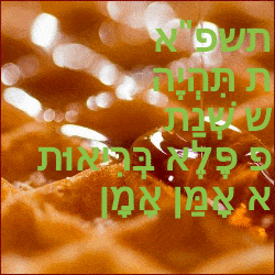 shana tova in hebrew letters